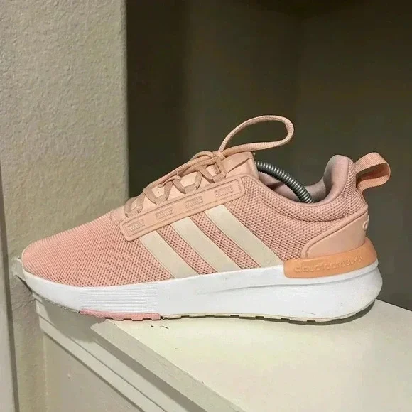 adidas Women's Racer TR21 Trail Running Shoe H00649 Pink/White Size 10 - Picture 5 of 10